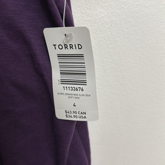 Torrid short sleeve top. - Picture 2 of 3